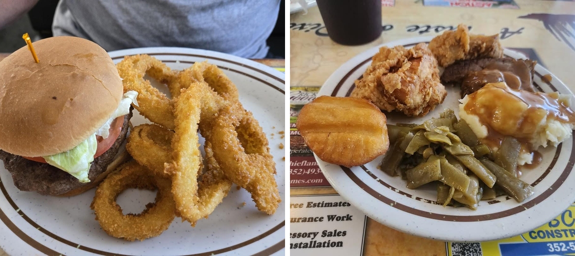 Taste of Dixie Diner Menu