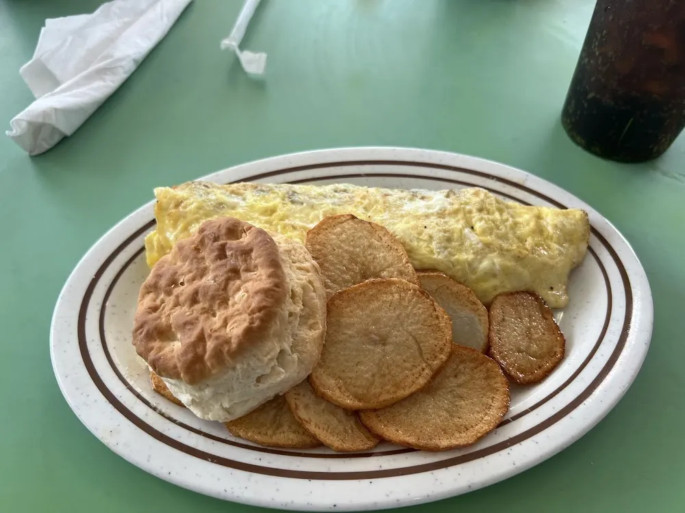 Ham and Cheese Omelette