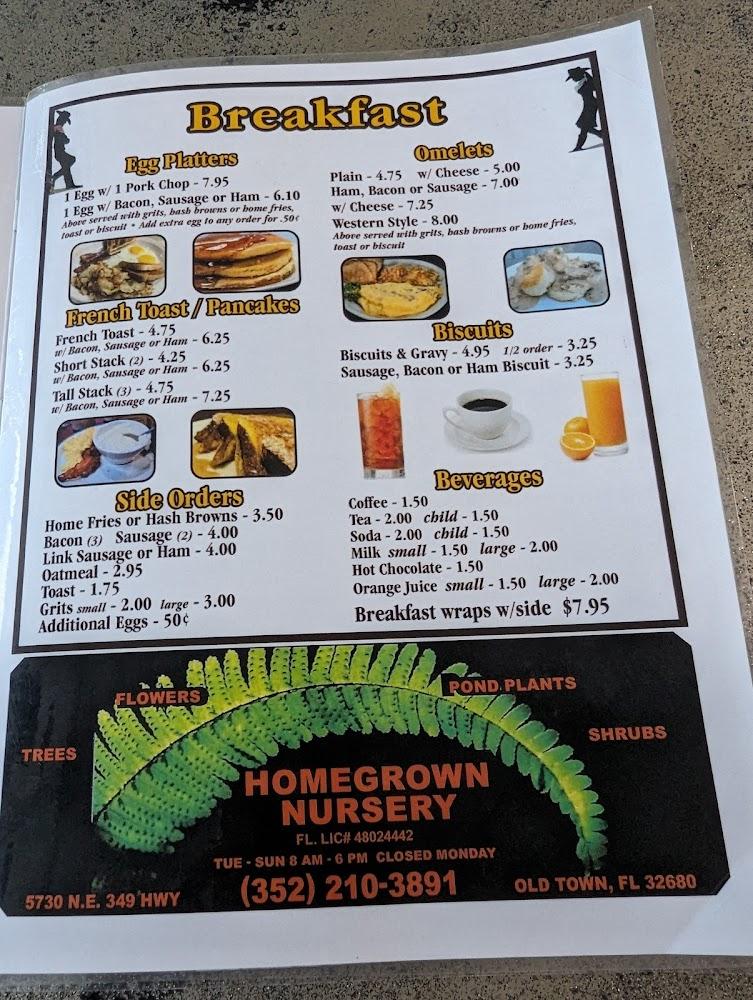 Taste of Dixie Diner Menu image 2